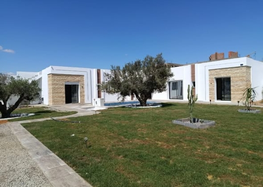 Une magnifique villa S+3 - Bien immobilier à {"id":16,"country_id":219,"name":"NABEUL","slug":"nabeul"} - Image 2 - Sonia Immo - Agence Immobilière Sonia Immo