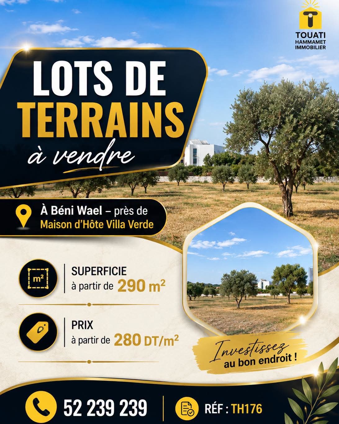 A Vendre Terrain